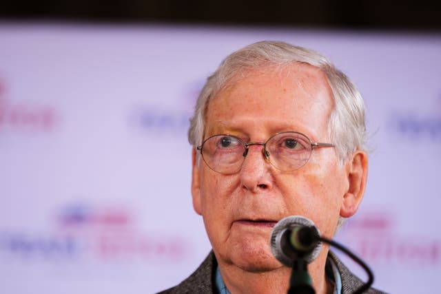 Senate Majority Leader Mitch McConnell has won election to a seventh term in Kentucky. 