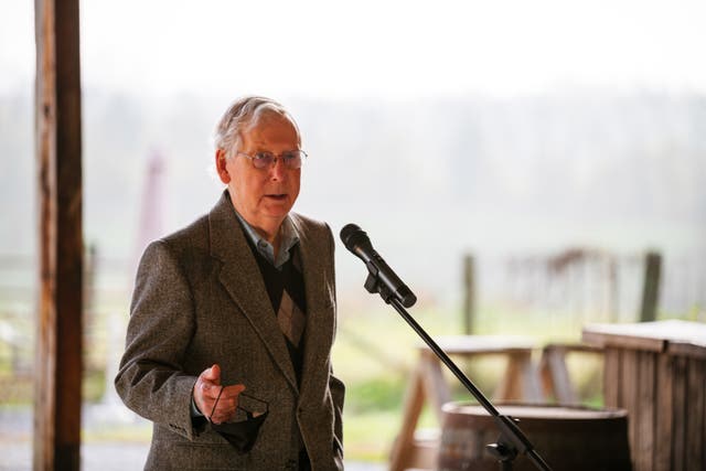 Senate Majority Leader Mitch McConnell talked about his experience battling polio in Election Night acceptance speech.