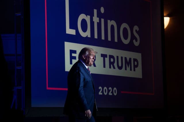 Donald Trump made inroads with Hispanic voters in 2020.