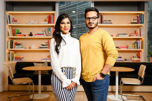 <p>Partners Jami and Faiza Saiful are fighting a growing wasteland of ambition</p>