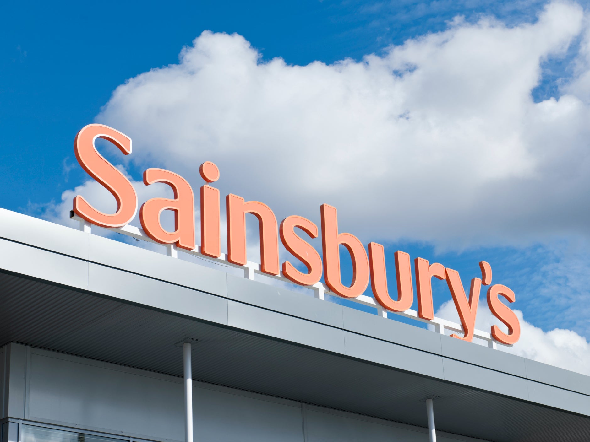 Second lockdown Sainsbury’s reminds customers to shop