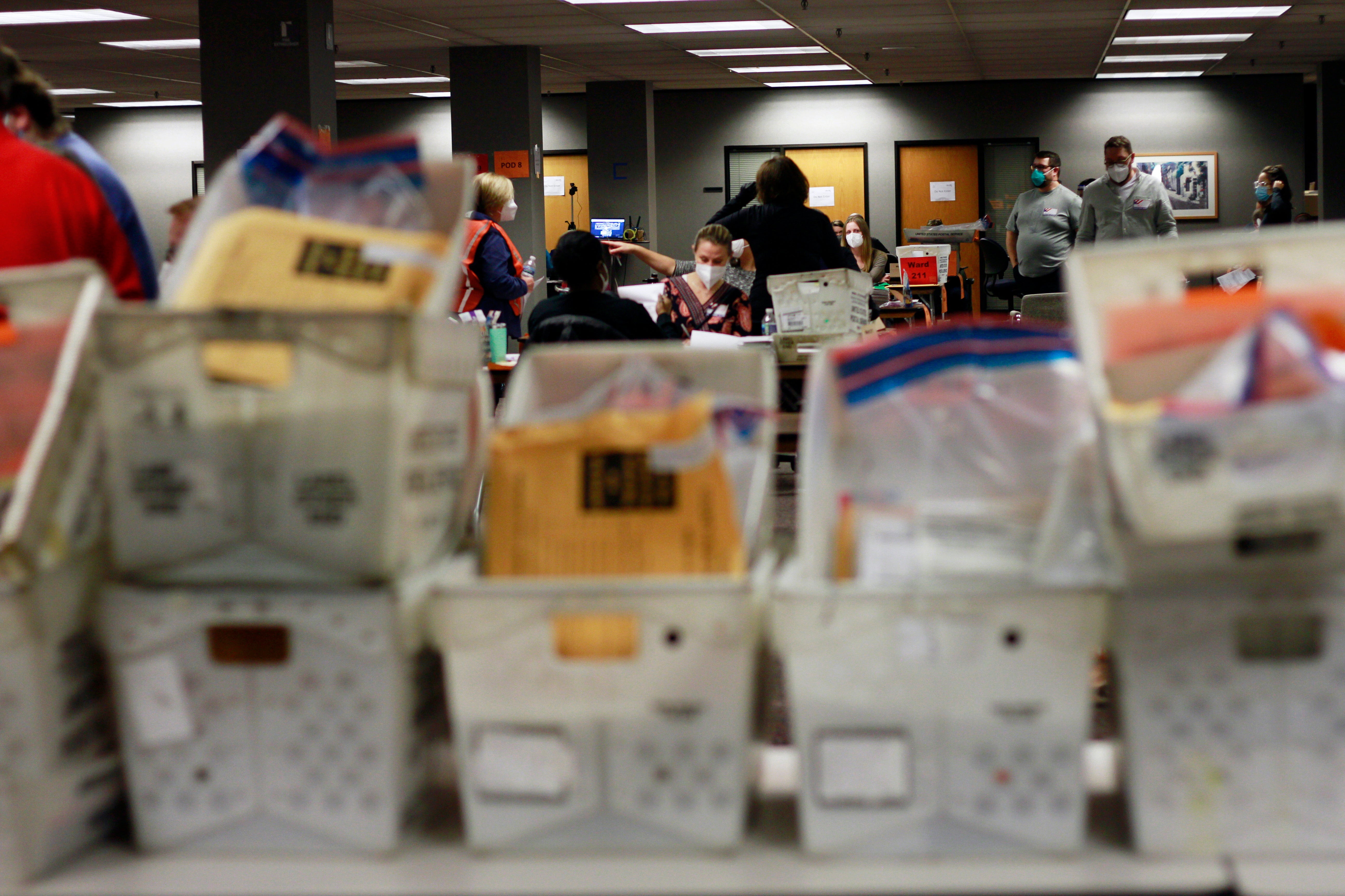 Election 2020 Voting Wisconsin