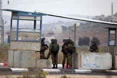 Israel says troops kill Palestinian gunman in West Bank