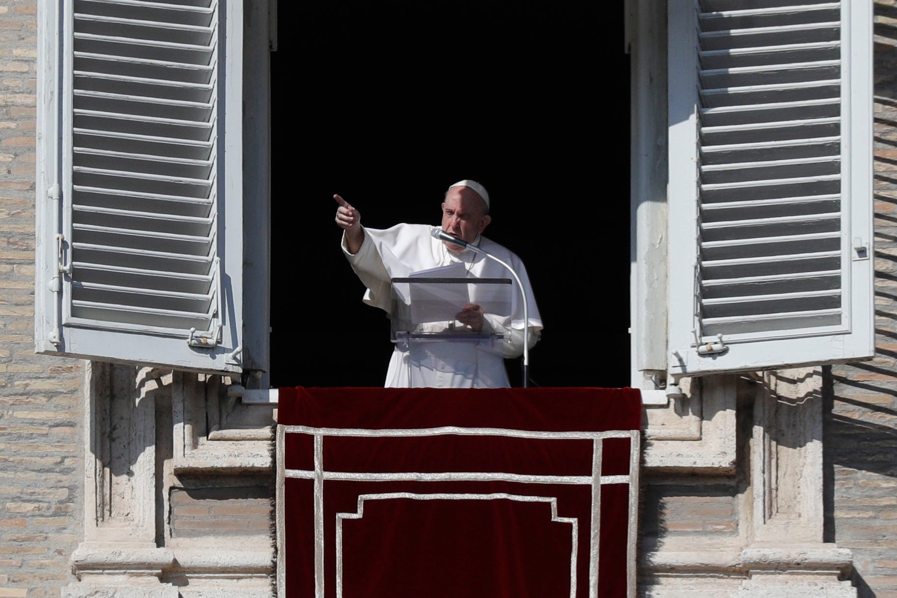 Pope Francis spoke with President-elect Joe Biden on Thursday