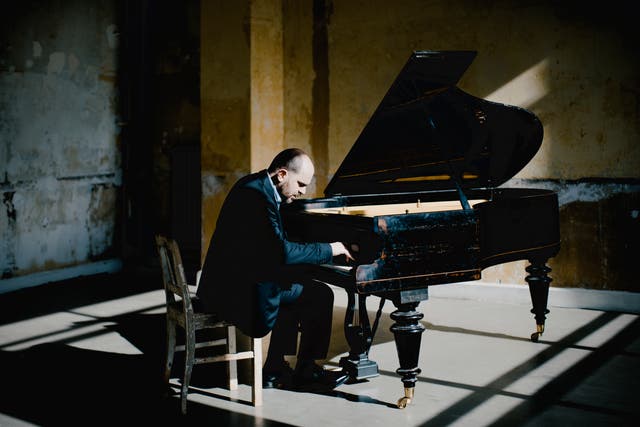 <p>The pianist Kirill Gerstein describes Thomas Adès’s ‘In Seven Days’ as being about the birth of the universe</p>