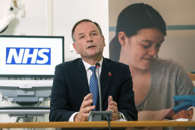 <p>Simon Stevens, chief executive of NHS England, has warned that hospitals are under pressure</p>