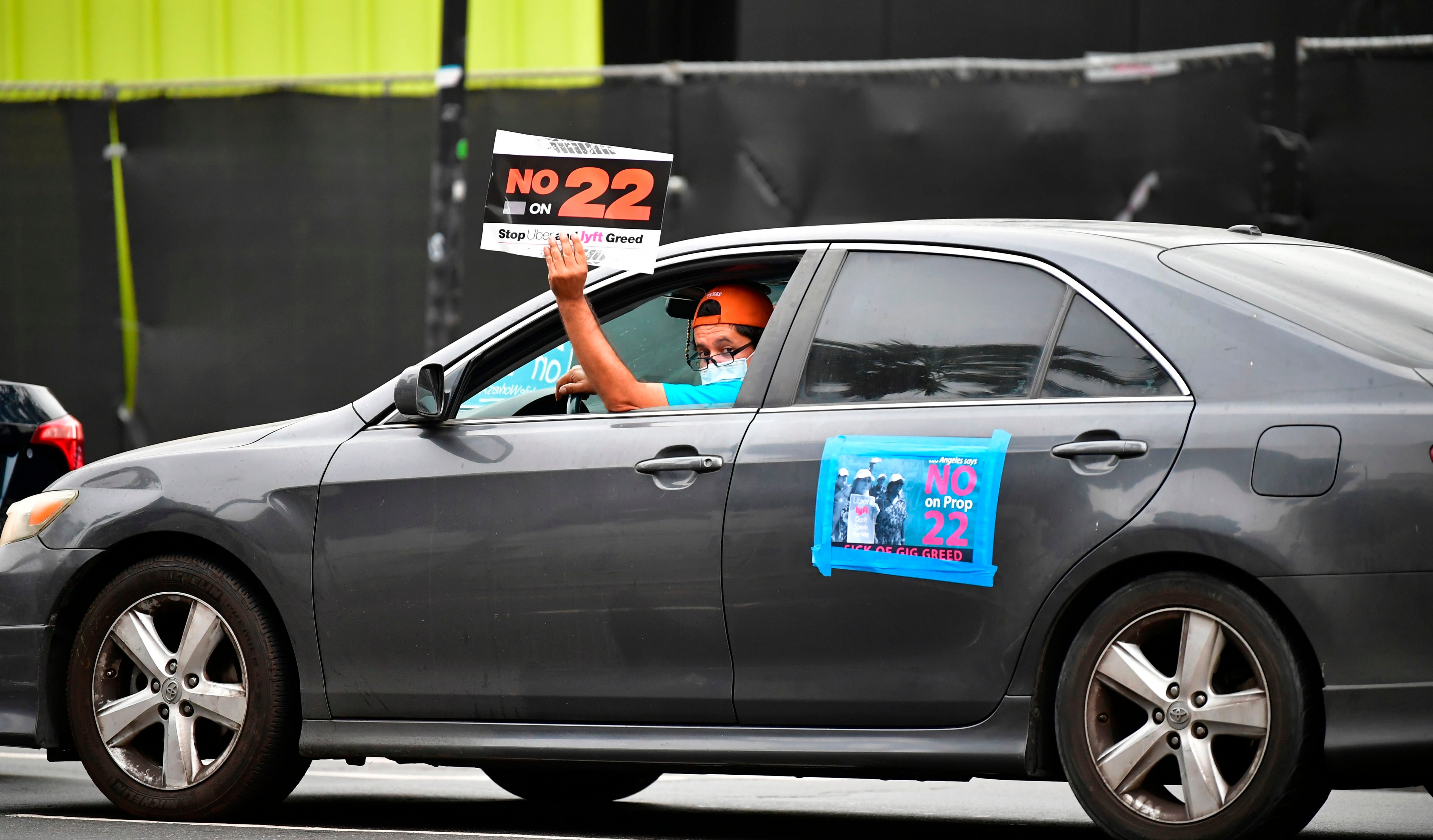 California voters sided with Uber, denying drivers benefits