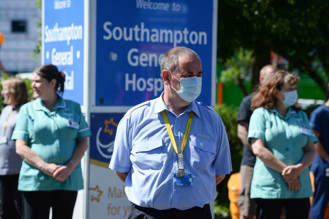 Staff at Southampton General Hospital 