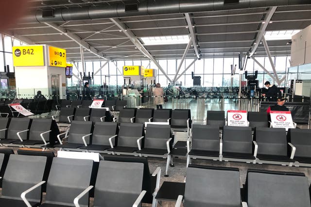 Empty quarter: Heathrow Airport Terminal 5