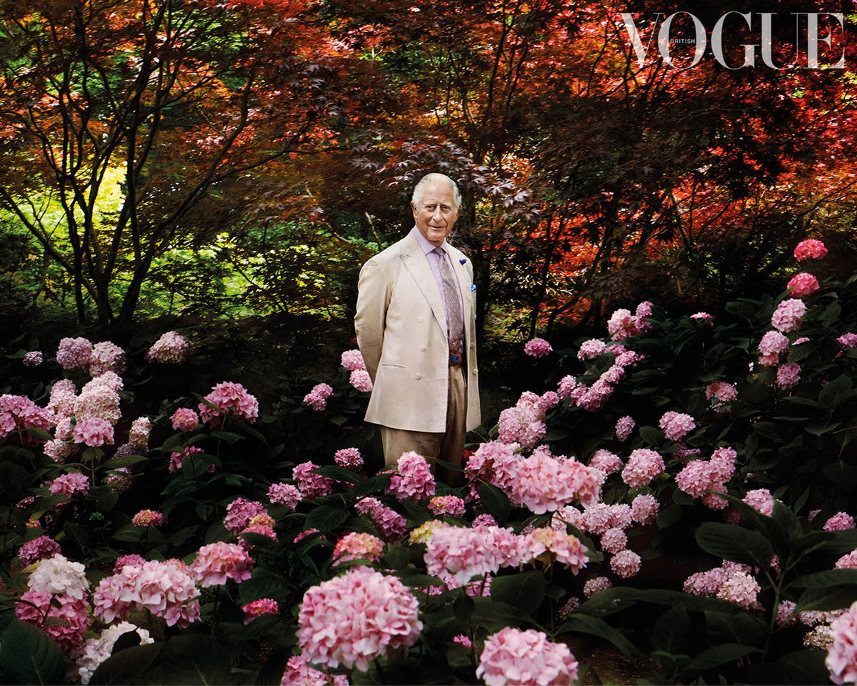 Prince Charles says we must tackle the ‘extraordinary trend of throw-away clothing’ in interview with British Vogue