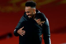 Arsenal boss Arteta insists he feels no ‘disrespect’ from Aubameyang
