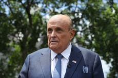 Rudy Giuliani attacks US democracy and promises lawsuits to stop Biden