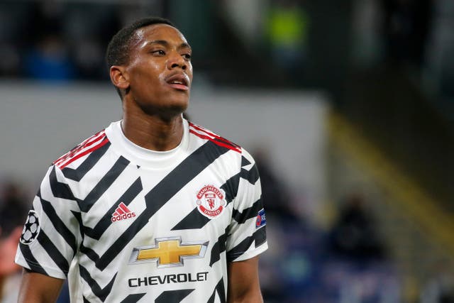 Anthony Martial has been criticised by Paul Scholes for not putting in enough effort in Manchester United’s defeat