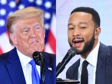 John Legend mocks Trump’s false vote claim, invites Twitter pile-on