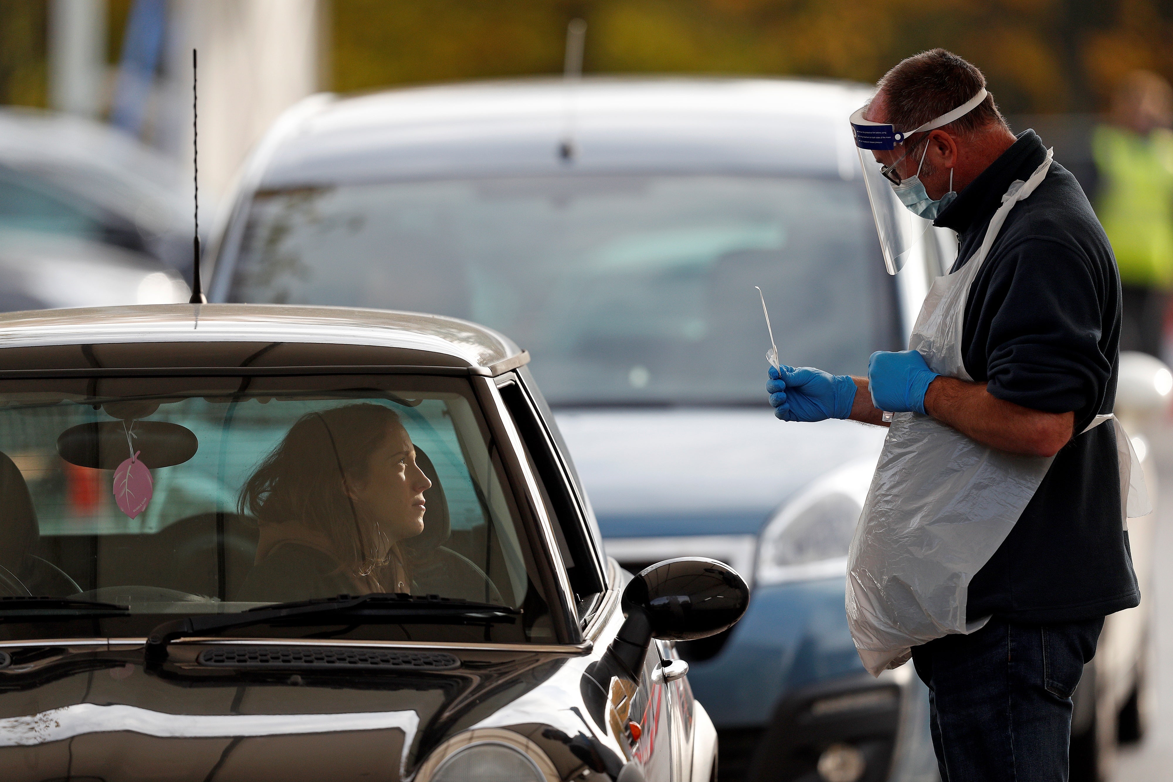 Nearly one in 10 Covid tests are positive, data show