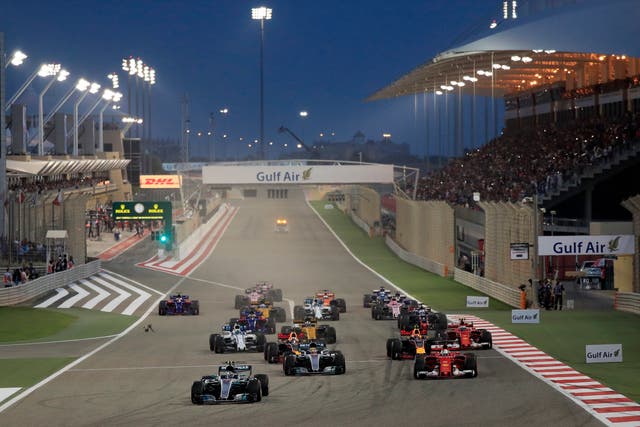 Saudi Arabia is set to join Bahrain (pictured) and Abu Dhabi on the F1 calendar