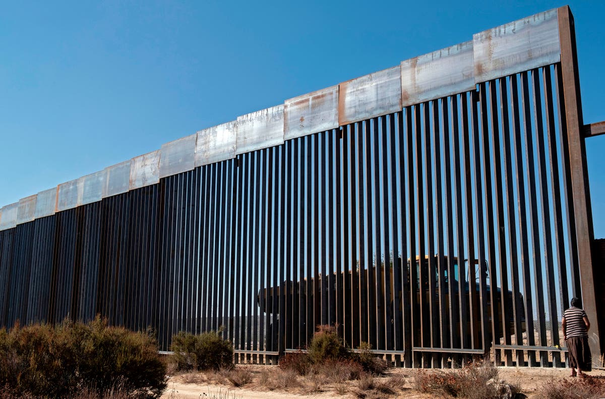 Builders of Trump’s wall on Mexico border hold crisis talks after Biden pledges to end construction