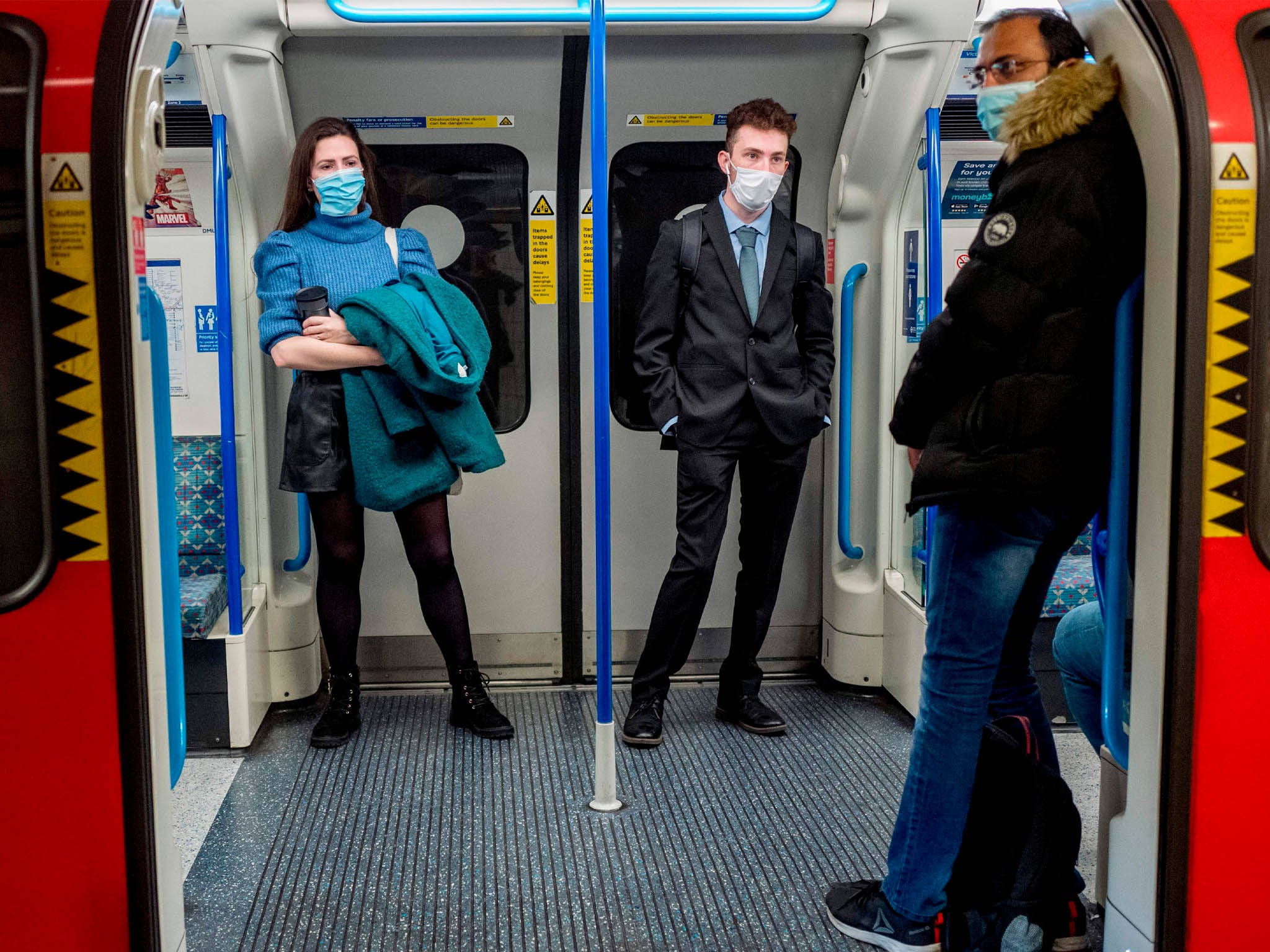 Swabs were taken from escalators, handrails, bus shelters and Oyster Card readers