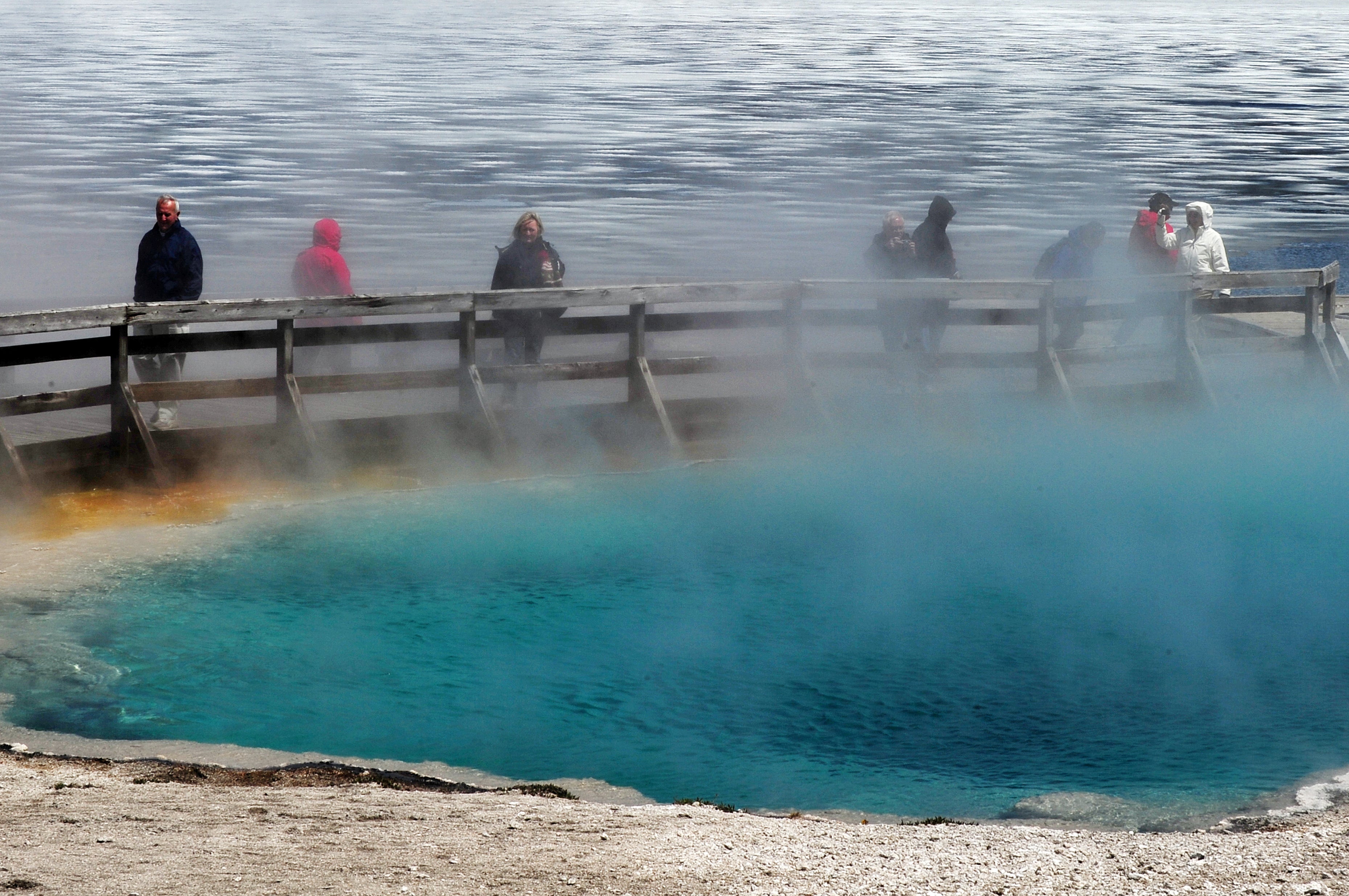 Man banned from Yellowstone after trying to cook chickens in geyser