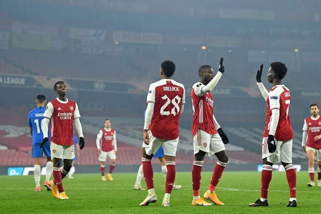 Arsenal came from behind to beat Molde