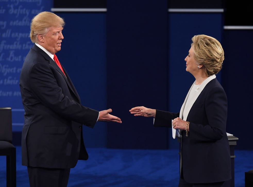 Clinton va trump