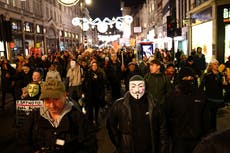 Anti-mask protesters cost taxpayer £1 million