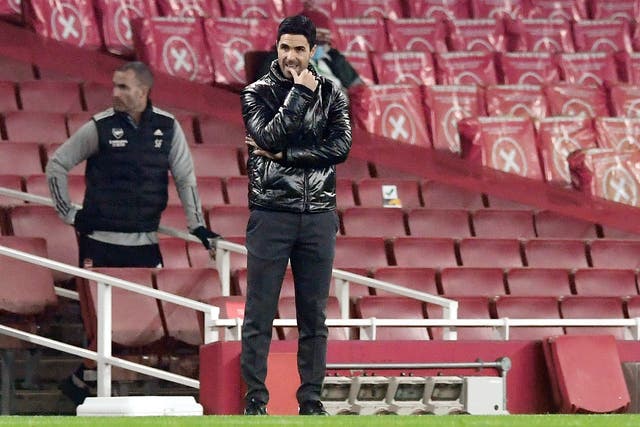 Mikel Arteta is unhappy with VAR’s absence in the Europa League group stage