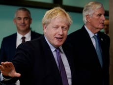 Barnier blocks Boris Johnson from bargaining with EU - follow live