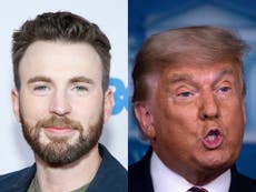 Chris Evans compares Trump to ‘come-to-life toilet spew’