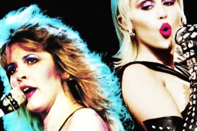 Stevie Nicks and Miley Cyrus have collaborated for a remix of ‘Midnight Sky'