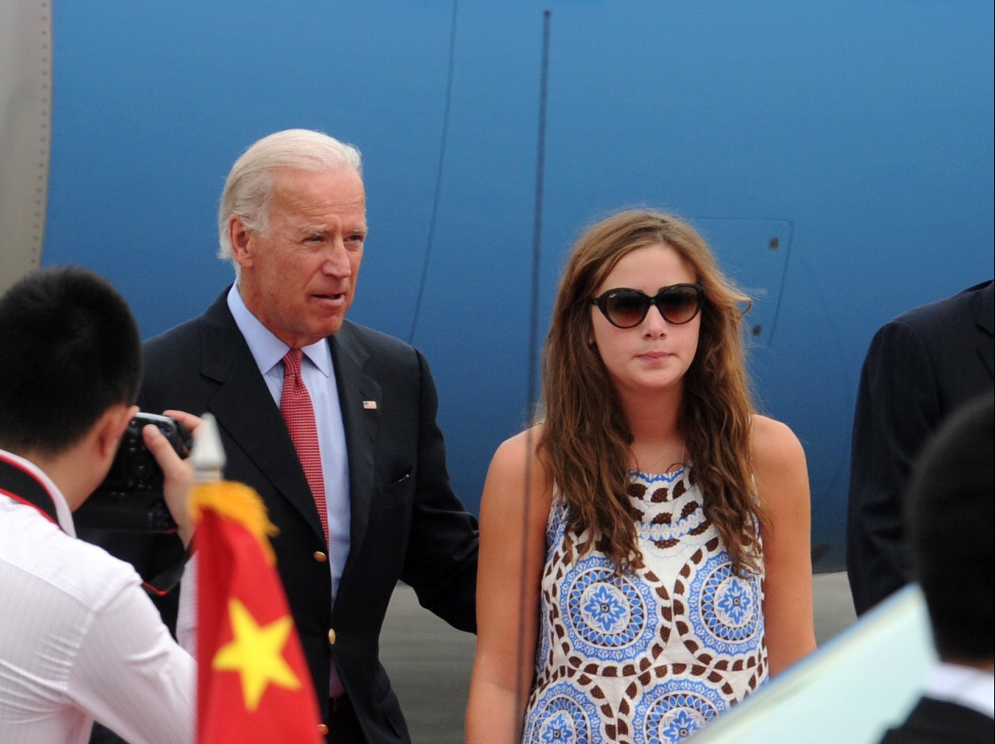 File Image: Naomi Biden accompanying her grandfather Joe Biden during his official visit to China