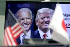 Trump loses lead over Biden in Georgia as he repeats fraud lies