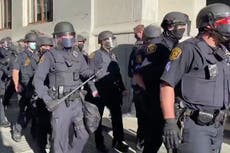 Tense stand-offs pop up as country waits for election result