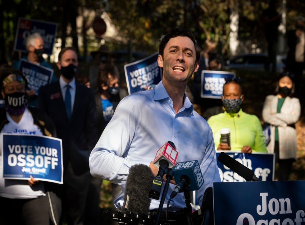 Perdue, Ossoff head to Georgia US Senate runoff Donald ...