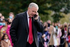 White House chief of staff Mark Meadows has Covid-19, reports say