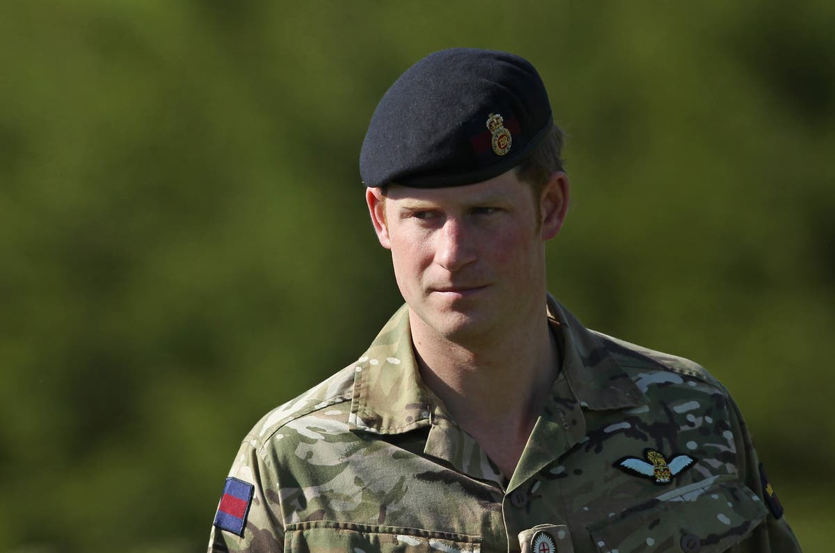 Prince Harry says serving his country in the military is 'amongst the greatest honours in life'