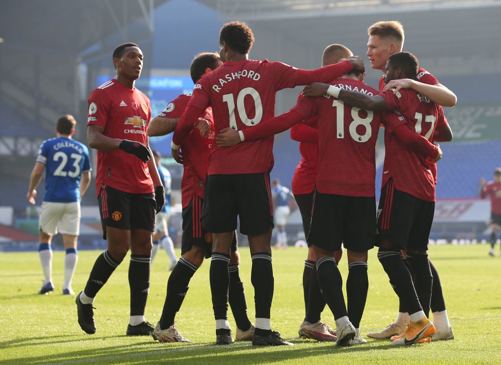 United celebrate