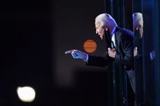 Joe Biden reaches out to Trump supporters in victory speech
