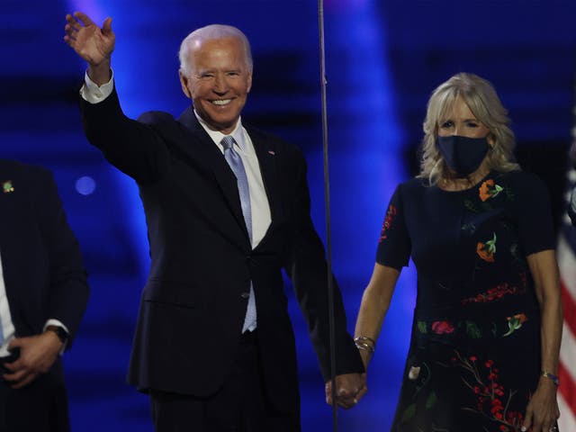 <p>Biden said Jill, an educator, ‘is going to make a great first lady.’</p>