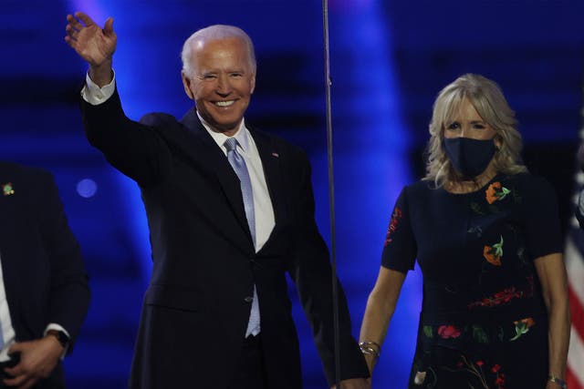 <p>Biden said Jill, an educator, ‘is going to make a great first lady.’</p>