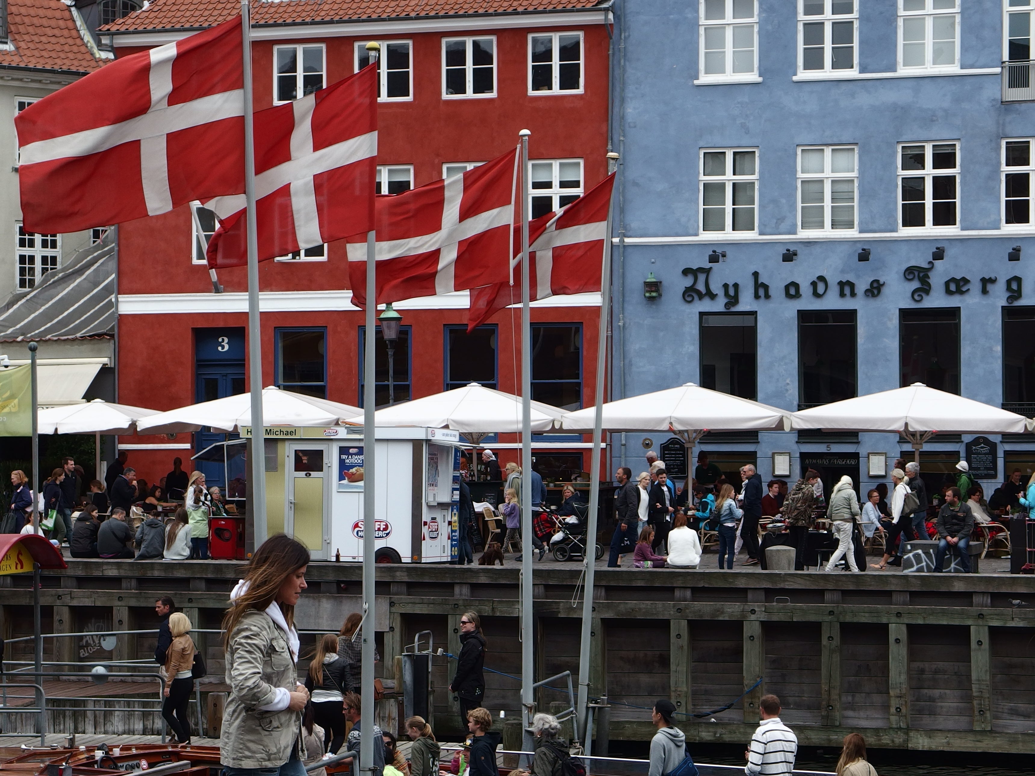 Off limits: Nyhavn in central Copenhagen