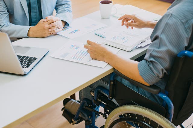 <p>The Labour Party is committed to eliminating disability discrimination, enabling disabled people to live independently in the community</p>