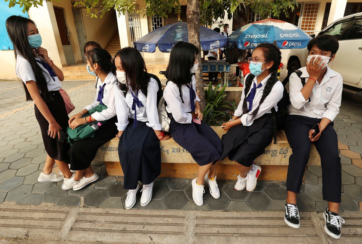 Cambodia shuts schools in capital area as virus precaution