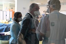 France’s Covid daily cases hit record high as death toll passes 40,000