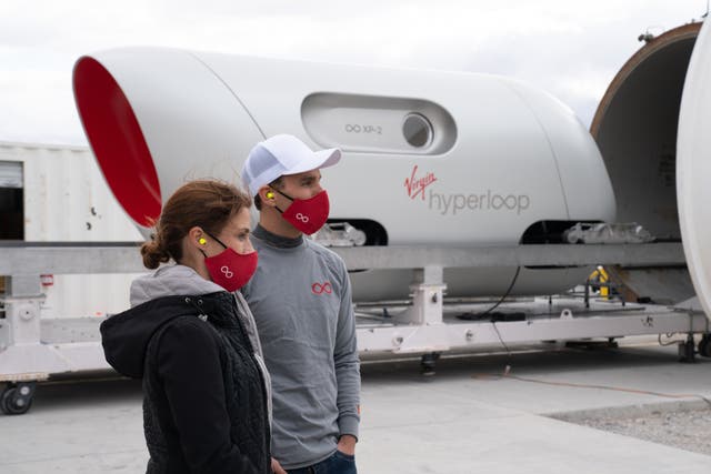 Pod cast: Sara Luchian and Josh Giegel of Virgin Hyperloop