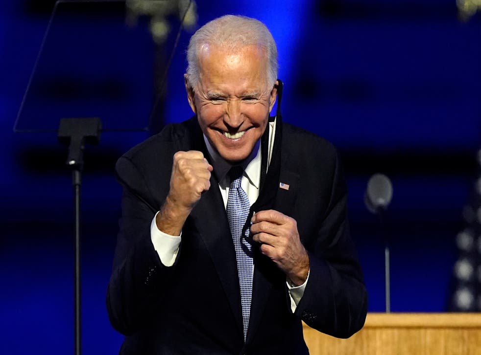 <p>Joe Biden has received messages of congratulations from more than one hundred world leaders sine being named president-elect</p>