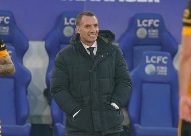 <p>Brendan Rodgers Leicester City manager</p>