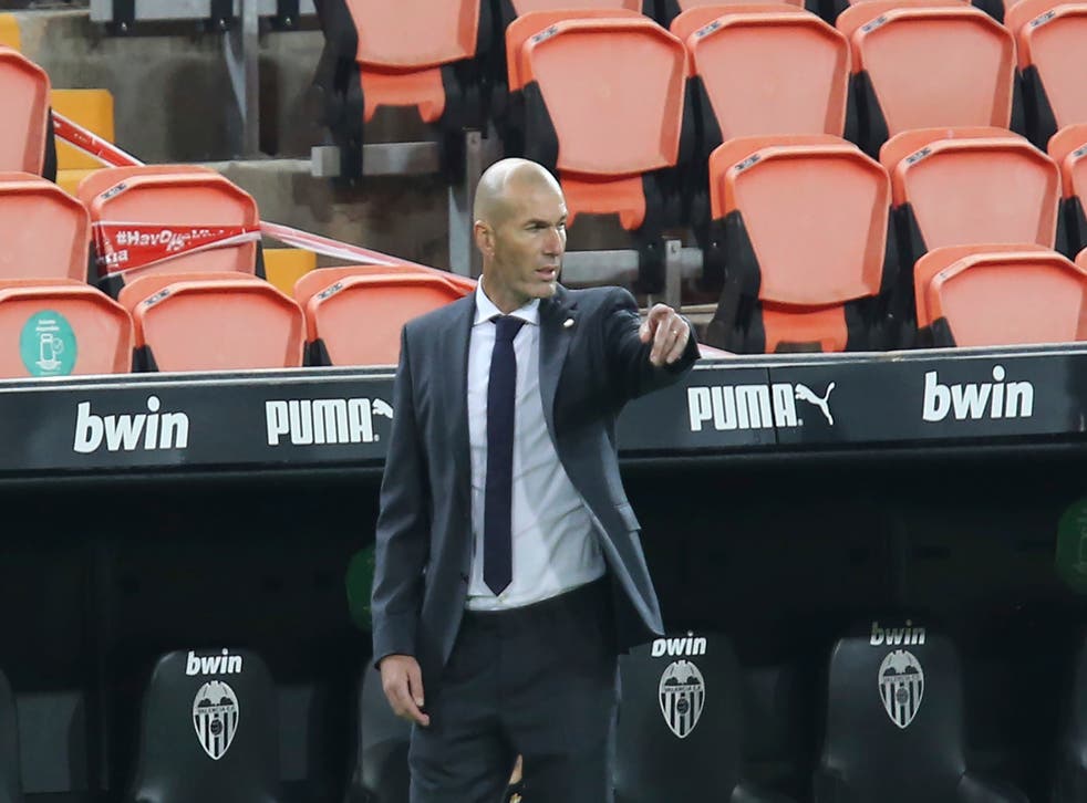 Zidane was at a loss to explain Madrid’s defeat