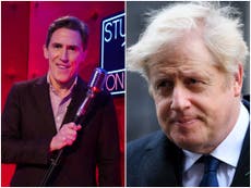 Rob Brydon recalls bizarre encounter with Boris Johnson