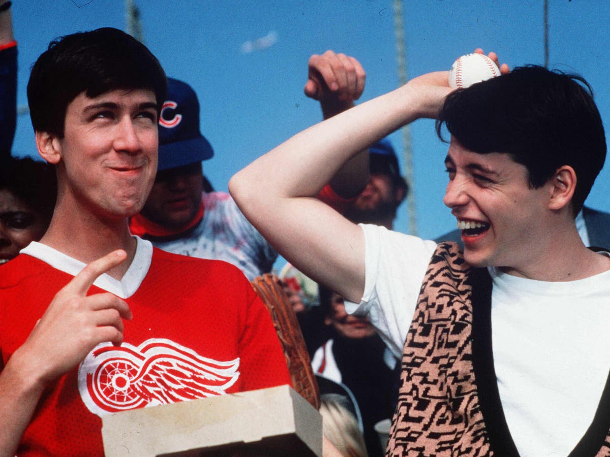 Cameron Frye (played by Alan Ruck) outfits on Ferris Bueller's Day Off